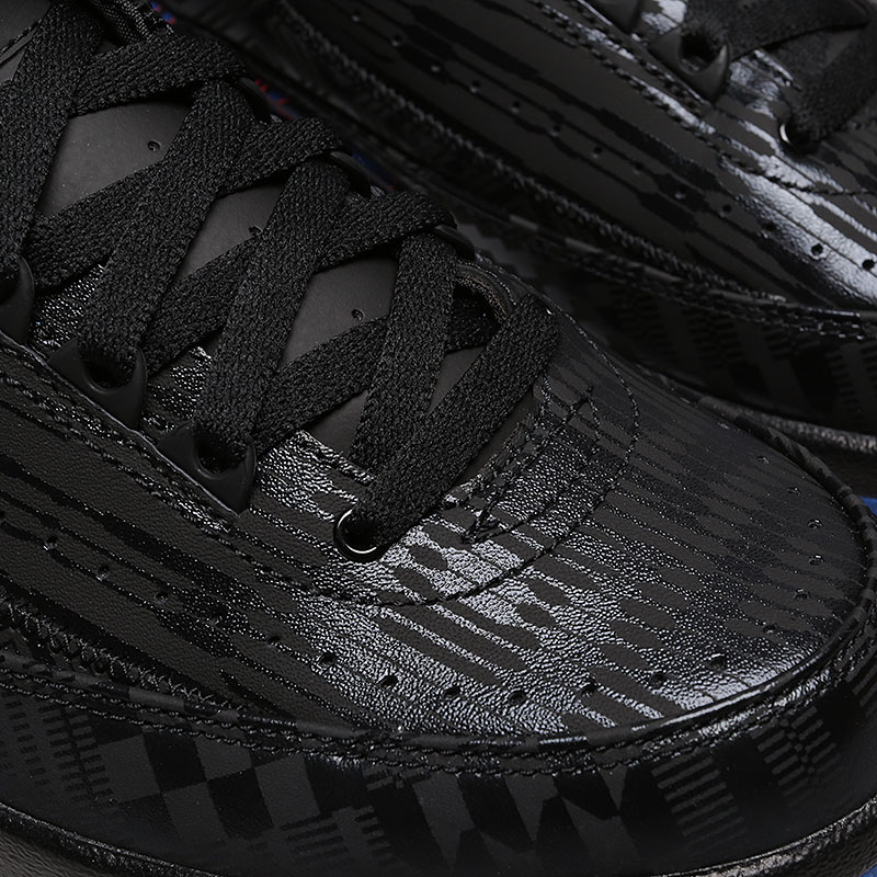 мужские черные кроссовки Jordan 2 Retro BHM BQ7618-007 - цена, описание, фото 3